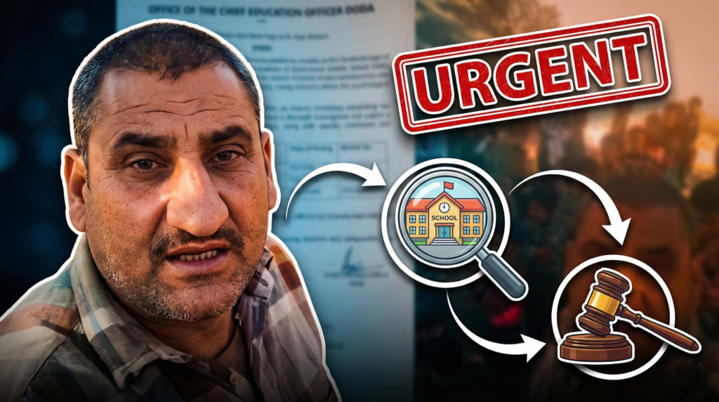 Doda education department orders probe into viral video