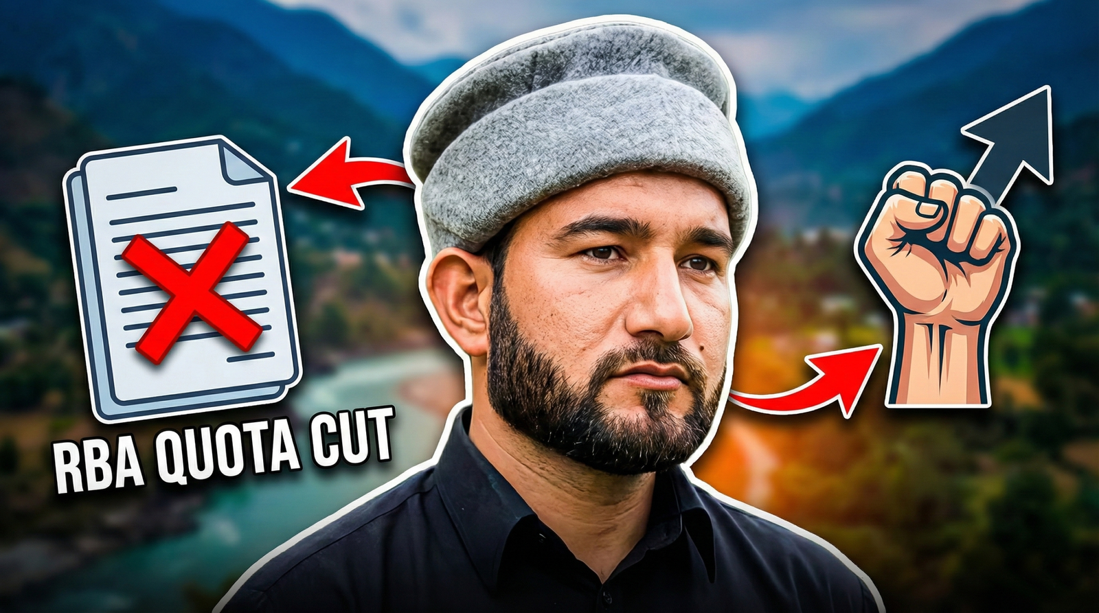 Raja Shakeel criticizes J&K government’s move to cut RBA quota.