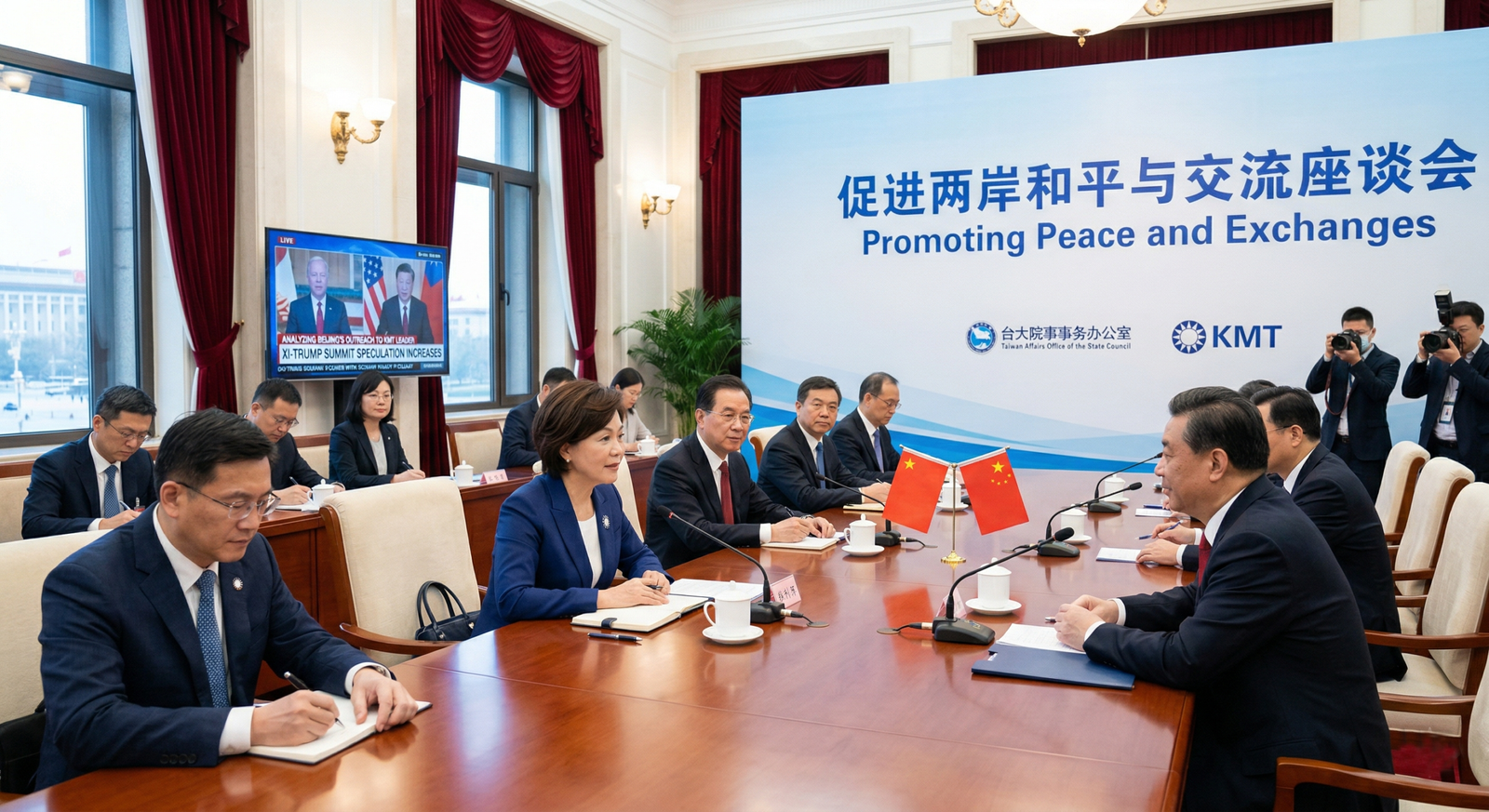 China Invites Taiwan Opposition Leader for Talks Amid Tensions