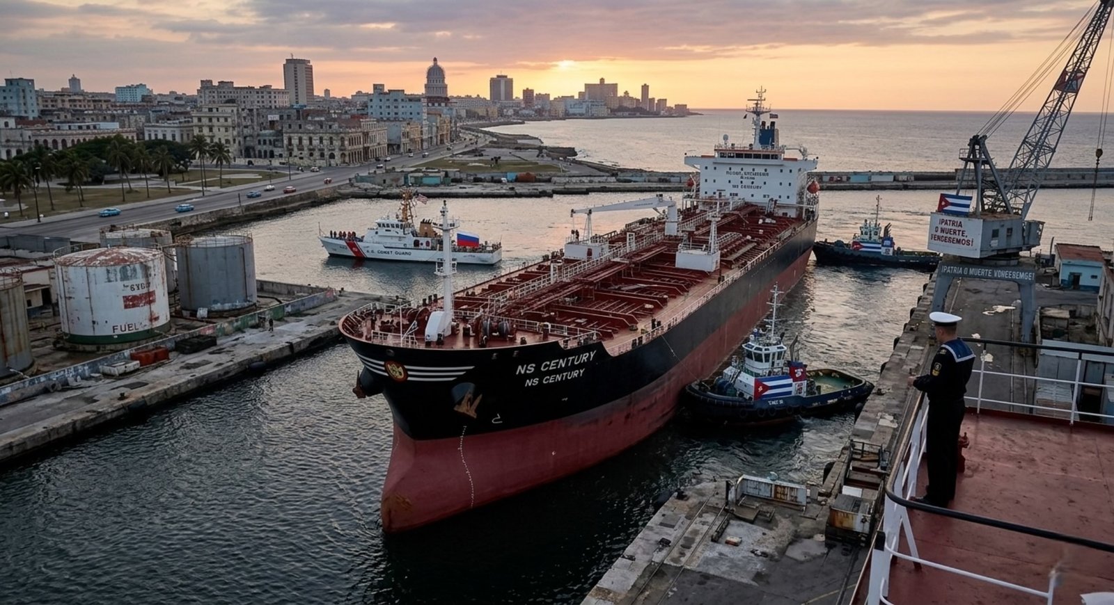 US Permits Russian Oil Tanker to Dock in Cuba Amidst Sanctions Pressure