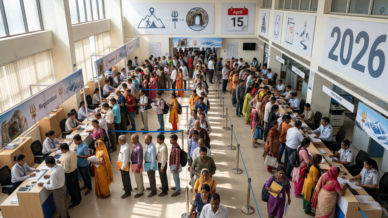 Amarnath Yatra 2026 Registration Begins April 15 at 554 Bank Branches