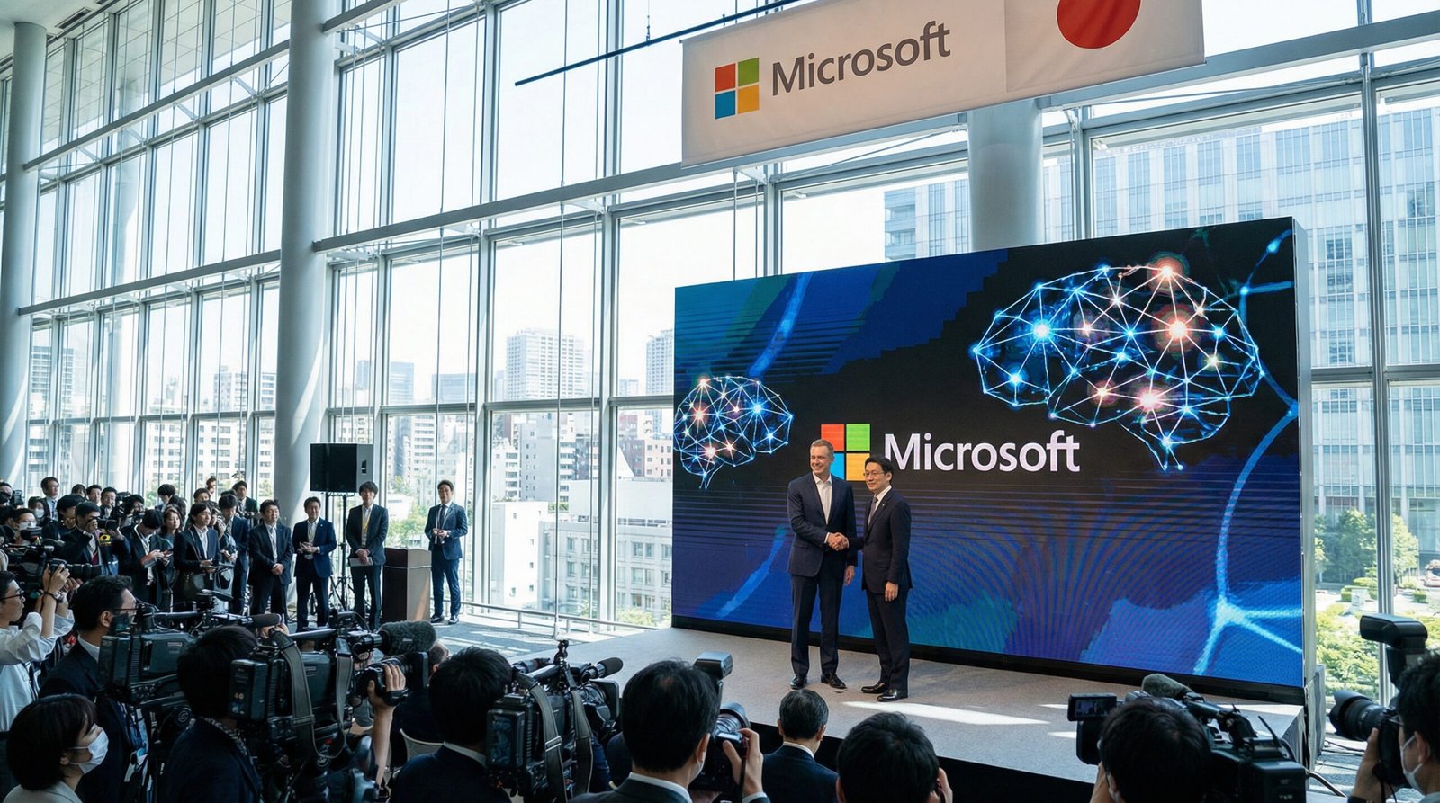Microsoft Invests $10 Billion in Japan's AI Infrastructure