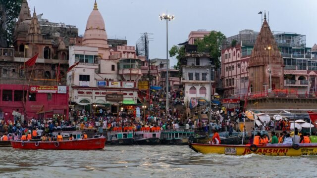 PM Modi Holds 14-Km Roadshow In Varanasi, Offers Prayers At Kashi Vishwanath Temple