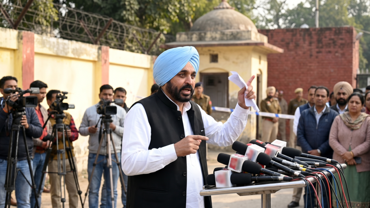 Punjab CM Alleges BJP Fear-Mongering Tactics After Amritsar, Jalandhar Blasts