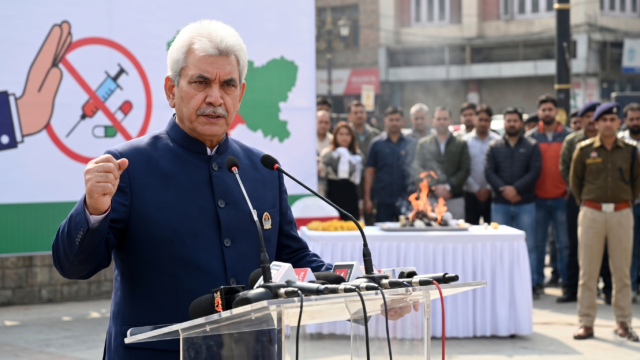 J&K's Lieutenant Governor Vows Strict Action Against Drug Traffickers