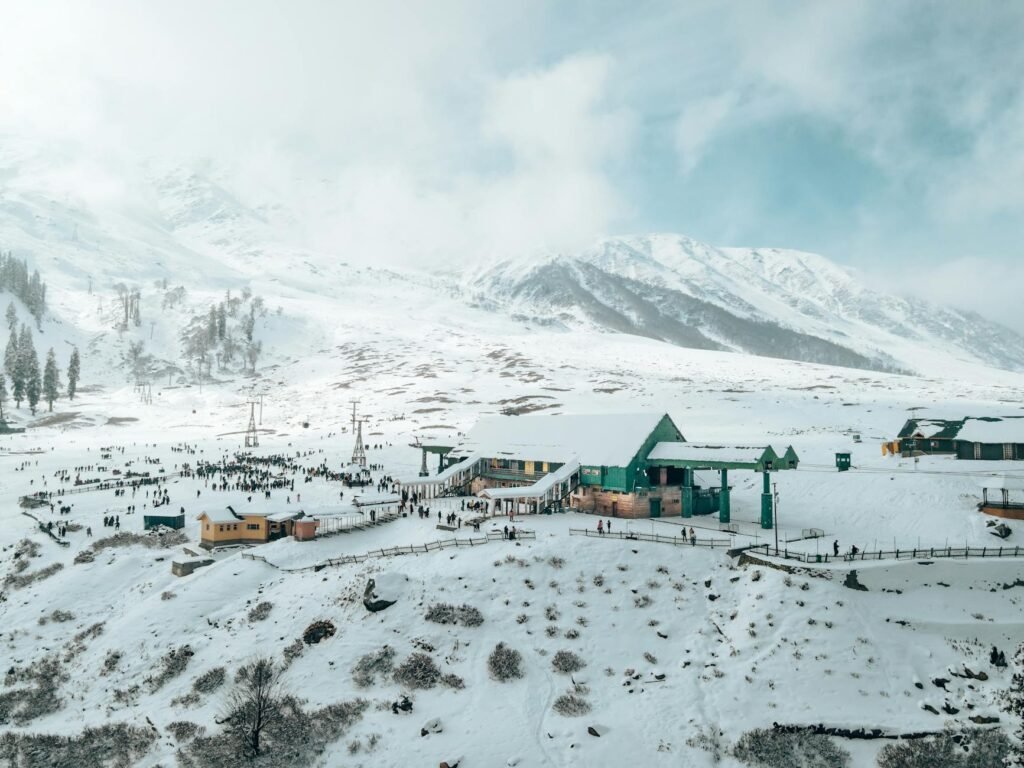 CM inaugurates multi-purpose sports complex, PHC block at Tangmarg, Gulmarg