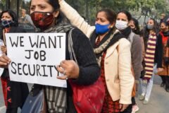 Jammu: Kashmiri Pandits protest; seek rehabilitation policy, fresh job package