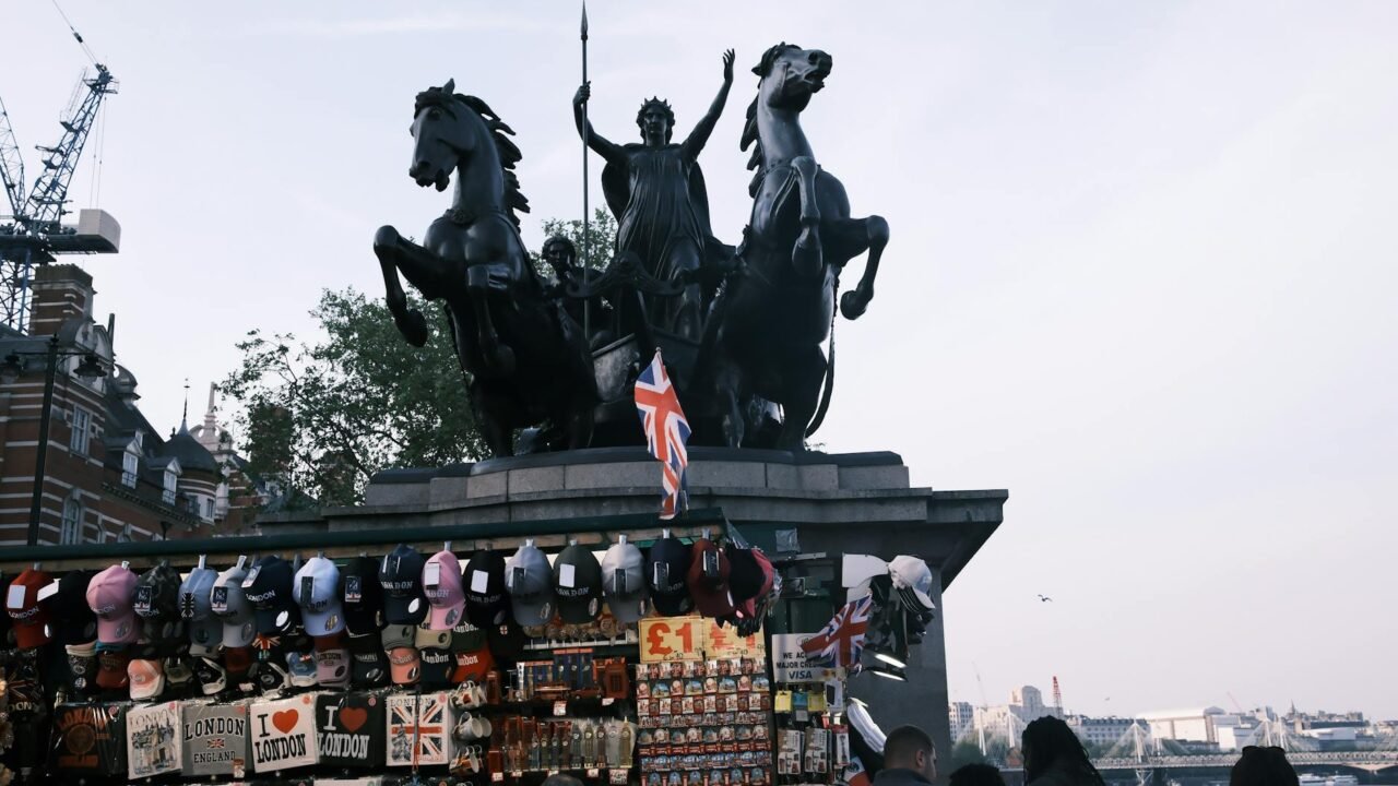 Banksy’s New London Statue Sparks Debate Near Colonial Monuments