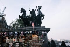 New Banksy Statue Causes Stir in Central London