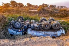 Truck Falls Into Deep Gorge At Nachlana Banihal, One Dead