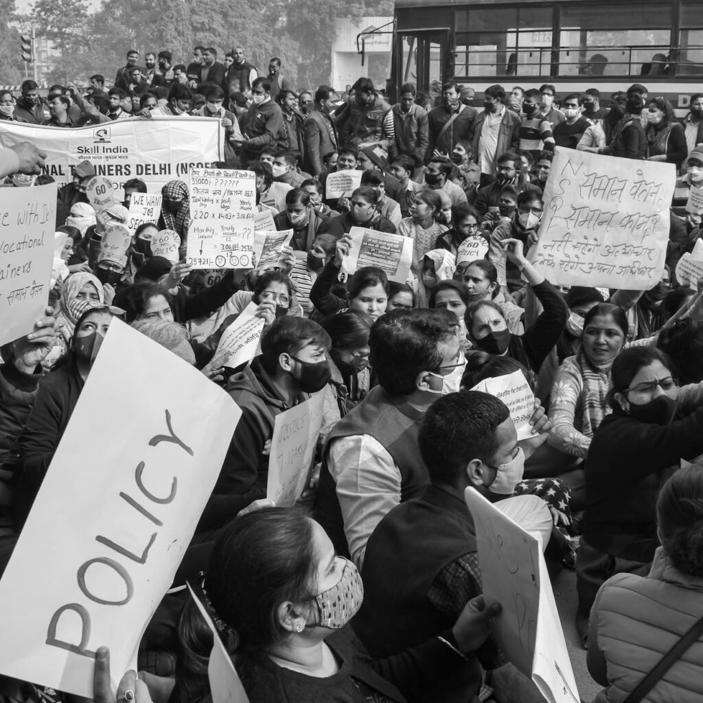 Youth Congress protests NEET paper leak in Delhi, IYC president Uday Bhanu Chib detained