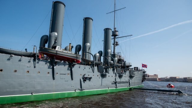 Russian Navy Ship Accused of Firing Warning Shots at U.K. Yacht