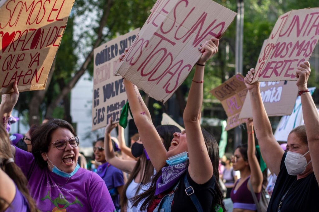 Thousands Protest Outside World Cup Opening Ceremony in Mexico City