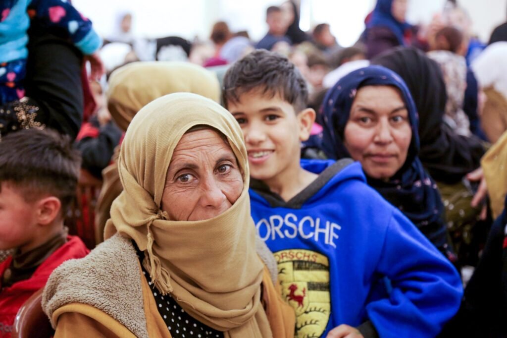 Inside a Theater Sheltering Families in Lebanon