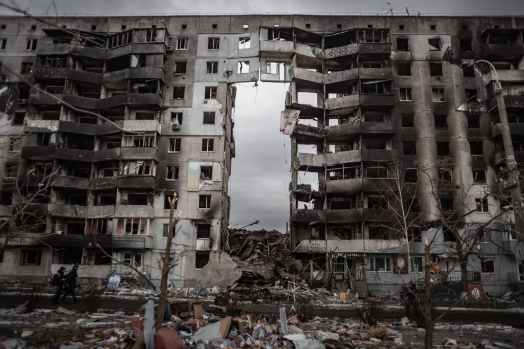 Russia Strikes Ukraine as Explosions Rock Capital of Kyiv