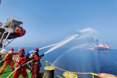 Arabian Sea Bird and Turtle Habitat Threatened by Oil From Grounded Tanker