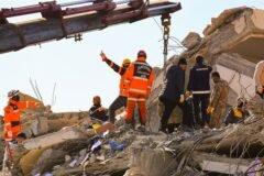 Japan’s Rescuers Battle Cruel Heat After Major Earthquake