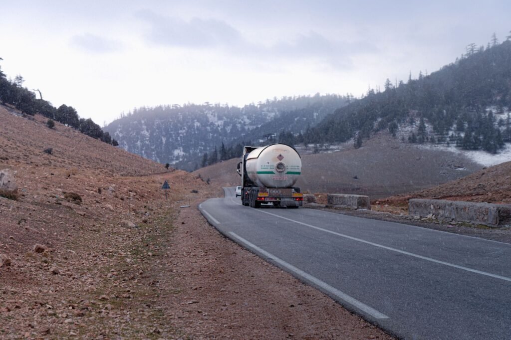 LPG tanker’s tyre catches fire on J-K highway in Ramban; no casualties