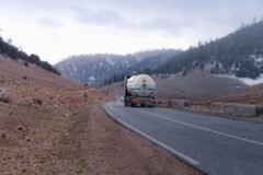 LPG tanker’s tyre catches fire on J-K highway in Ramban; no casualties