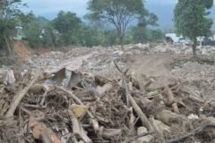 Three Ramban families evacuated after land subsidence causes cracks in houses