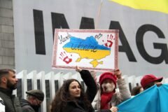 UK Prime Minister Burnham Arrives in Ukraine as Russia Amps Up Warnings