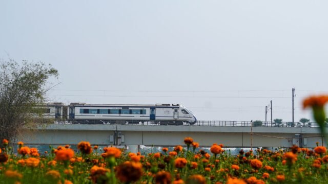 Vande Bharat runs at 100 km/hour for first time on world’s highest Chenab Bridge in J-K