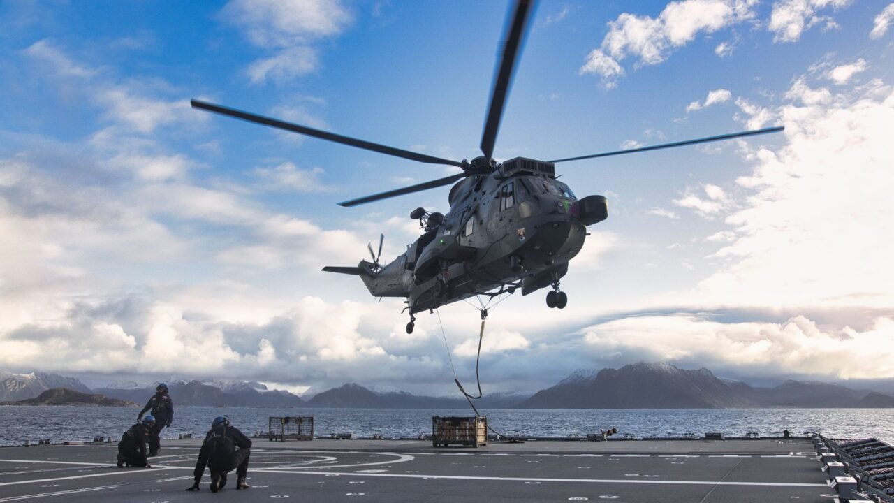 Denmark Reports Russian Warship Fired Flares Near Military Helicopter