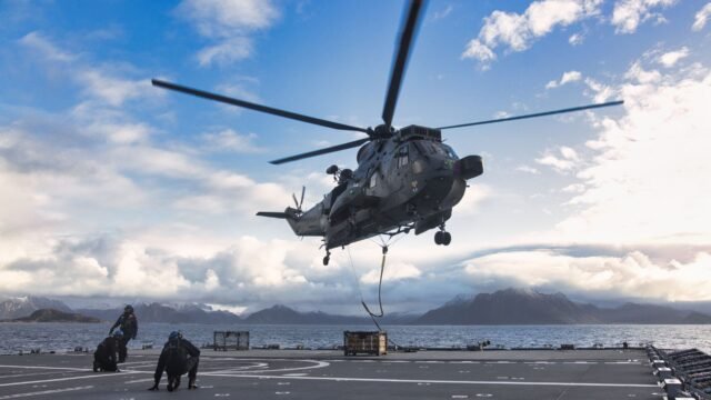Denmark Says Russian Warship Fired Flares at Military Helicopter