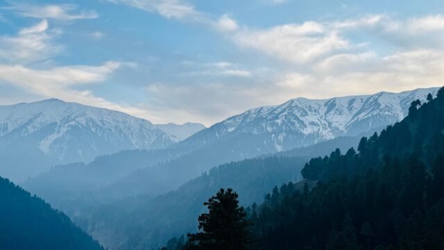 Kashmir receives first snowfall of season