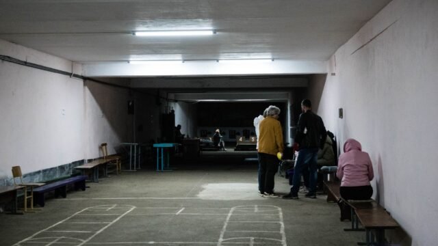 These Ukrainian Children Go to School Underground. They’re the Lucky Ones.