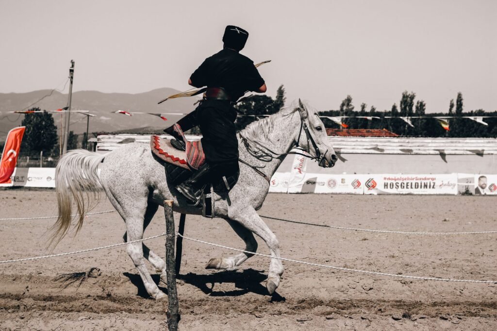 Archers Mount Their Steeds in Pursuit of Centuries-Old Warrior Spirit