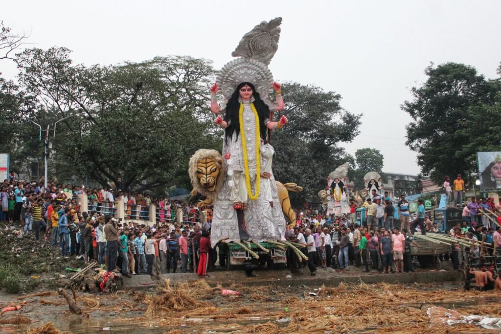 Bengalis take out procession in Srinagar to celebrate Durgotsav