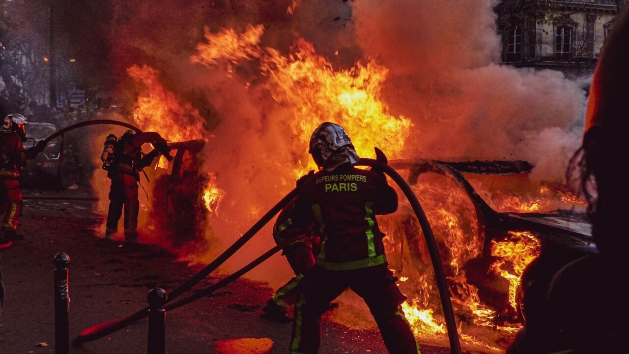 Historic Parisian Market Ravaged by Fire, Beloved Food Hall Gutted