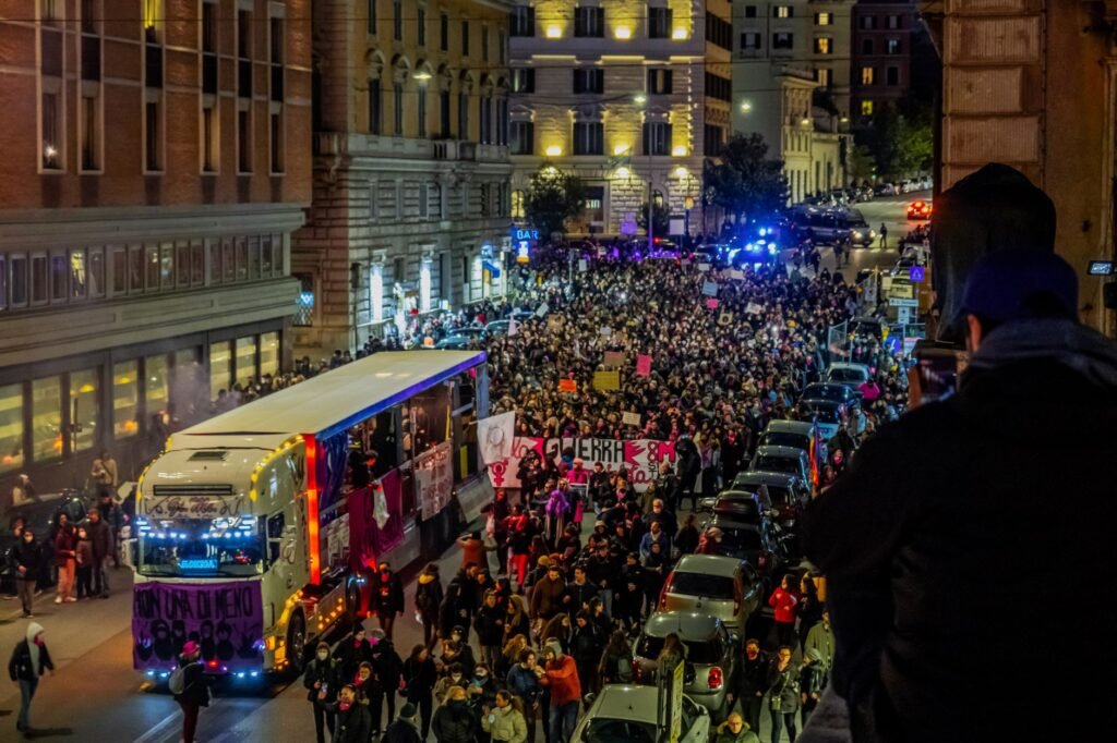 Italy Faces Parallel Protests in the North and South