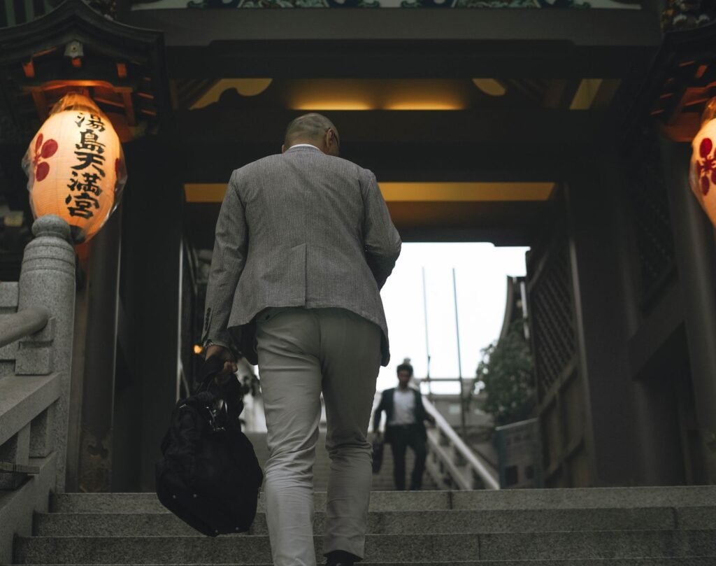 Japan’s ‘Dancing Salaryman’ Can’t Stop Grooving