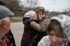 ‘We Are Coming From Hell’: A Ukrainian City’s Evacuees Tell Survival Stories